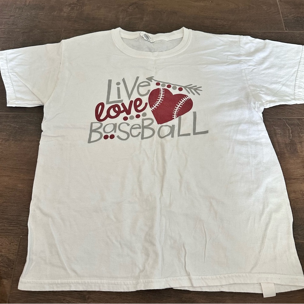 Live Love Baseball Kids T-Shirt